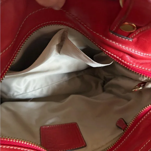 Coach Limited Edition Large Floral Bleeker Shoulder Bag - Picture 6 of 8